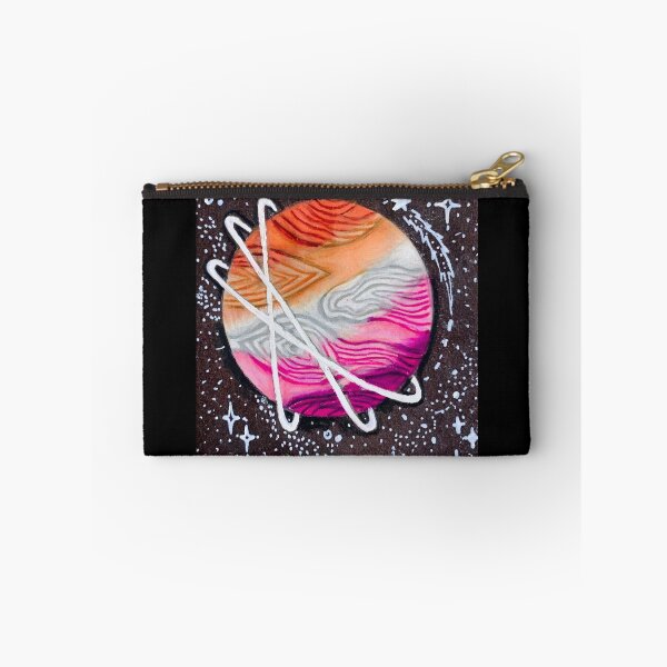 Item preview, Lesbian Pride Flag Themed Planet designed and sold by fu3ledbyart.