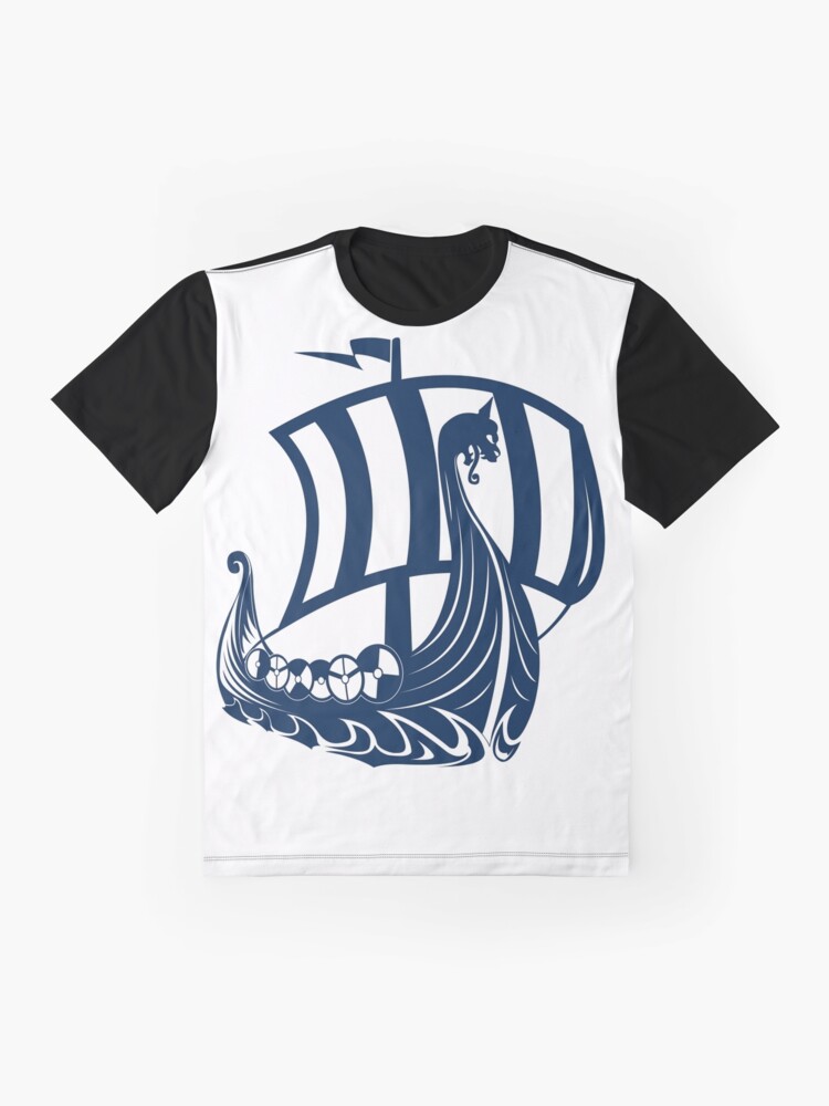 viking ship tshirt