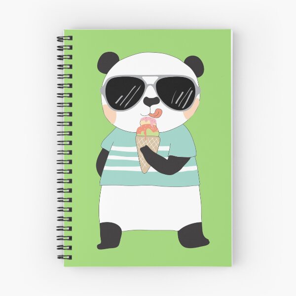 Item preview, Cute Cartoon Animals Panda Bear designed and sold by peacockcards.