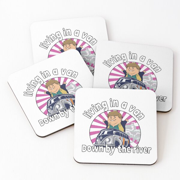 Item preview, Living in a Van Down by the River designed and sold by UrbanAcid.
