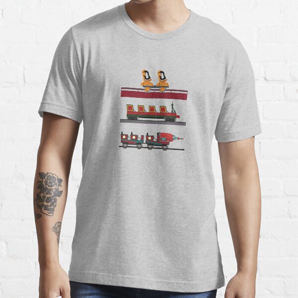 Tivoli Gardens Coaster Cars Essential T-Shirt