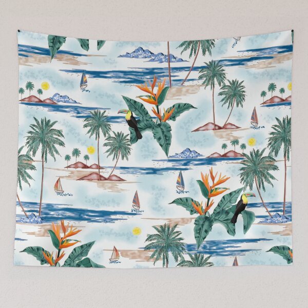 Item preview, Tropical Pattern Illustration  designed and sold by MarcSabuncu.
