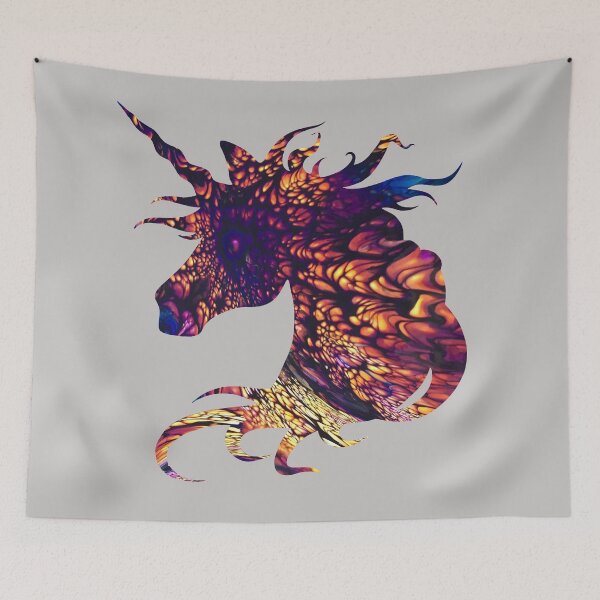 Item preview,  Hippy Unicorn - 2 designed and sold by Kestrelle.