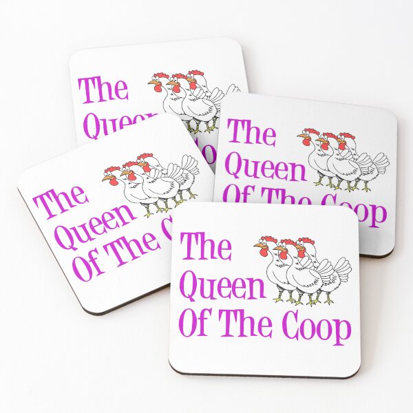 Item preview, Queen Of The Coop Backyard Chickens designed and sold by jaycartoonist.