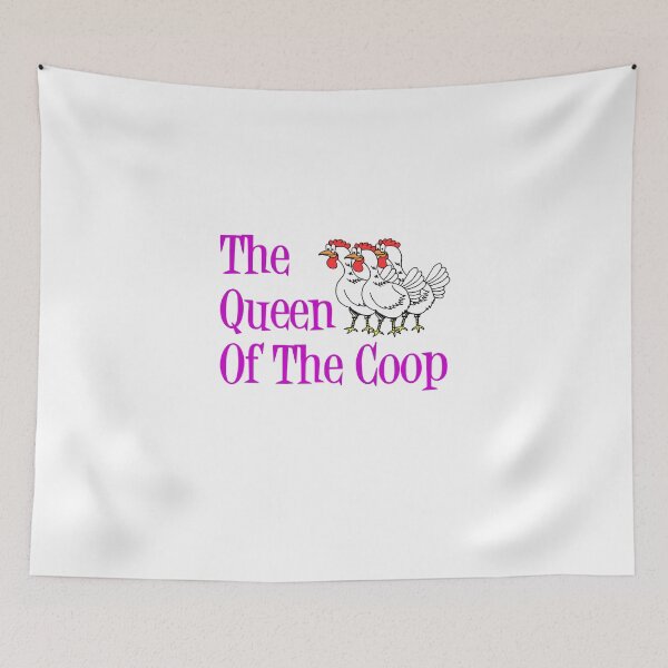 Item preview, Queen Of The Coop Backyard Chickens designed and sold by jaycartoonist.