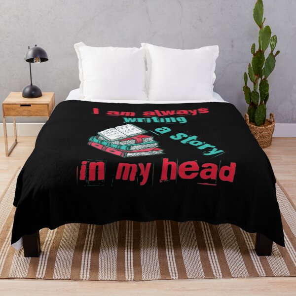 Item preview, I am always writing a story in my head designed and sold by LANANIL.