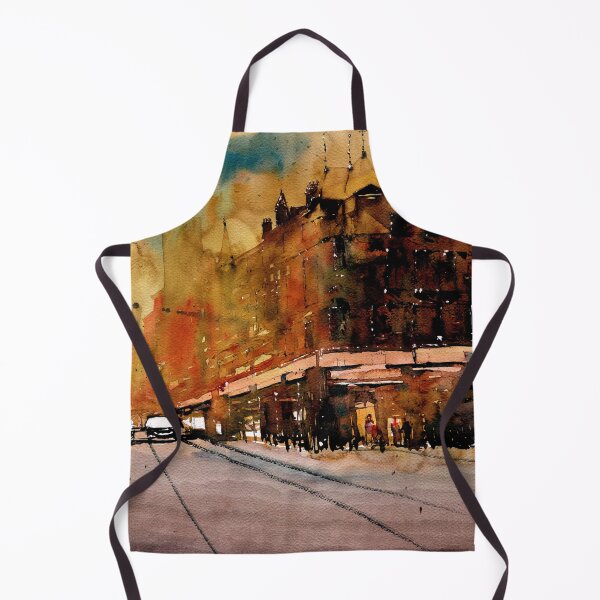Item preview, Old Gothic Building - City of Melbourne building in Watercolor designed and sold by darrenyeoart.