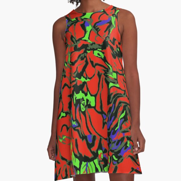 AMNESIA A-Line Dress