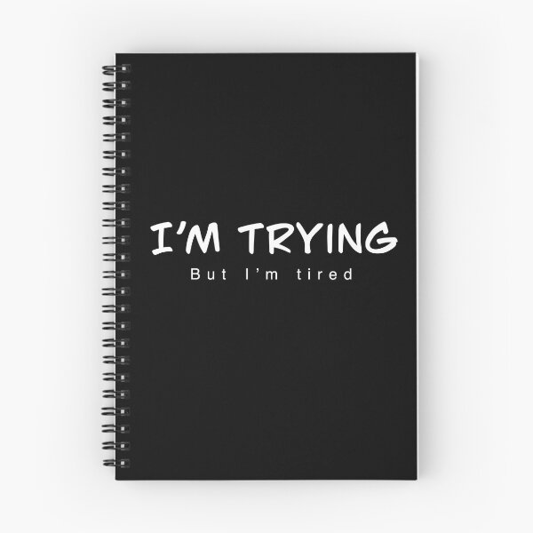 Item preview, I’M TRYING designed and sold by friesfriday.