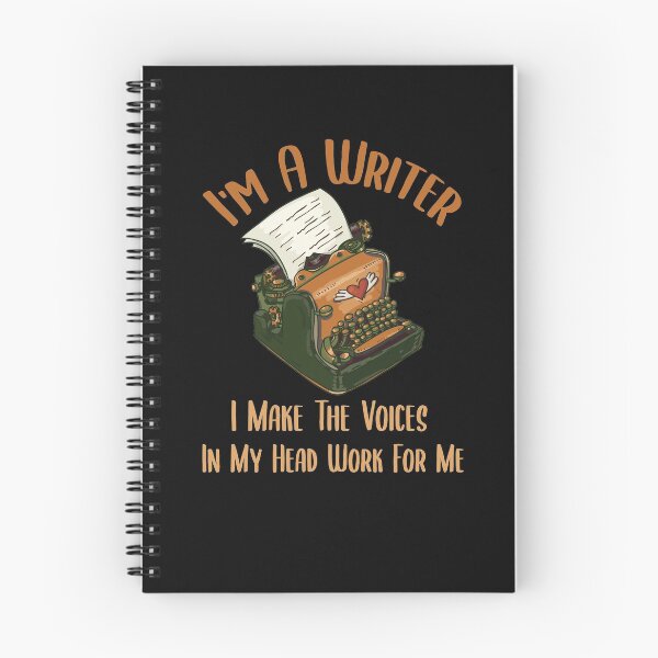 Item preview, I'm A Writer I Make The Voices In My Head Work For Me designed and sold by LANANIL.
