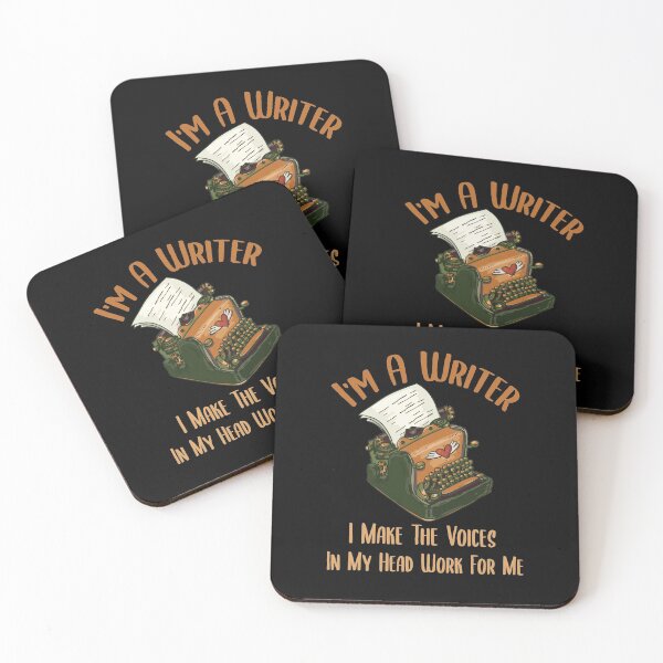 Item preview, I'm A Writer I Make The Voices In My Head Work For Me designed and sold by LANANIL.