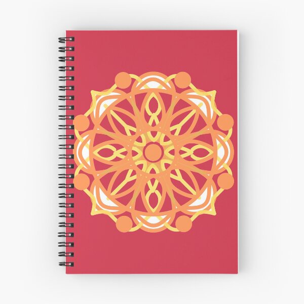 Item preview, Orange mandala art designed and sold by Bhavna111.