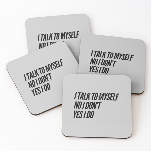 Item preview, Funny I Talk to Myself Quote designed and sold by bradm50.