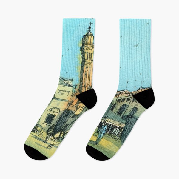 Item preview, Venice - Museum of Music in Ink and Watercolor designed and sold by darrenyeoart.
