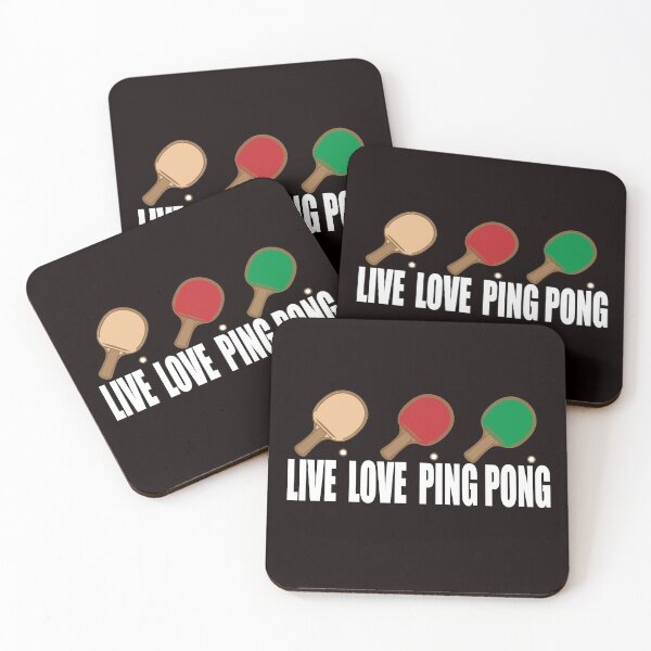 Item preview, Live Love Ping Pong designed and sold by JAZTshirt.