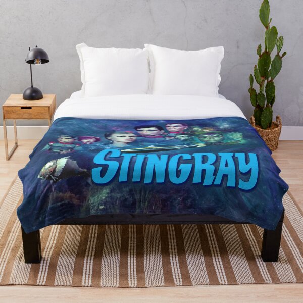 STINGRAY 1 Throw Blanket