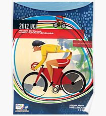 Track Cycling Weltmeisterschaft Poster Poster