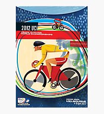 Track Cycling Weltmeisterschaft Poster Fotodruck
