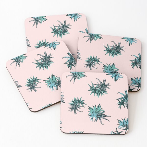 Item preview, Succulent Blush - Aloe Vera pattern designed and sold by JulesGraphics.