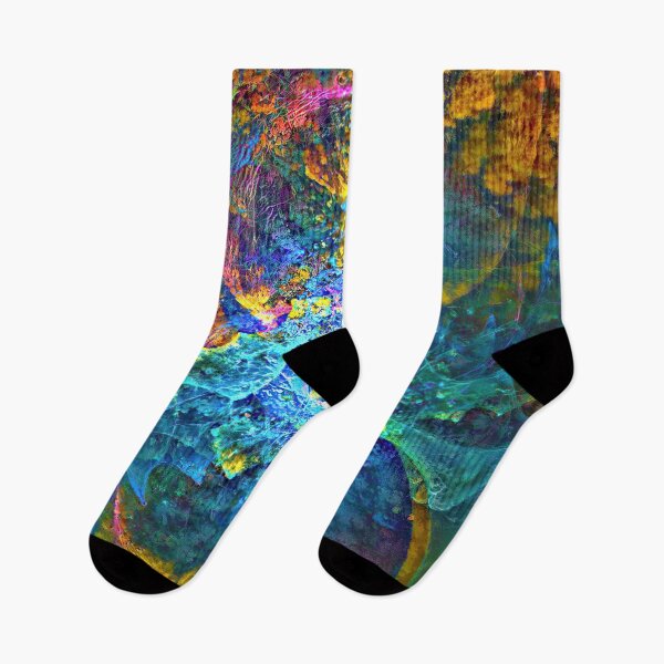 Item preview, Deepdream marine floral fractalize space abstraction designed and sold by blackhalt.