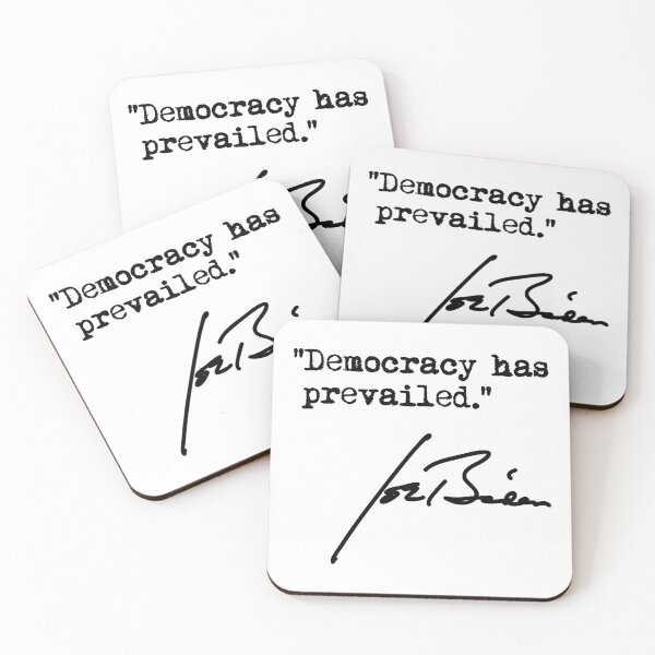 Item preview, Copy of Joe Biden - Democracy has Prevailed (black) designed and sold by Thelittlelord.