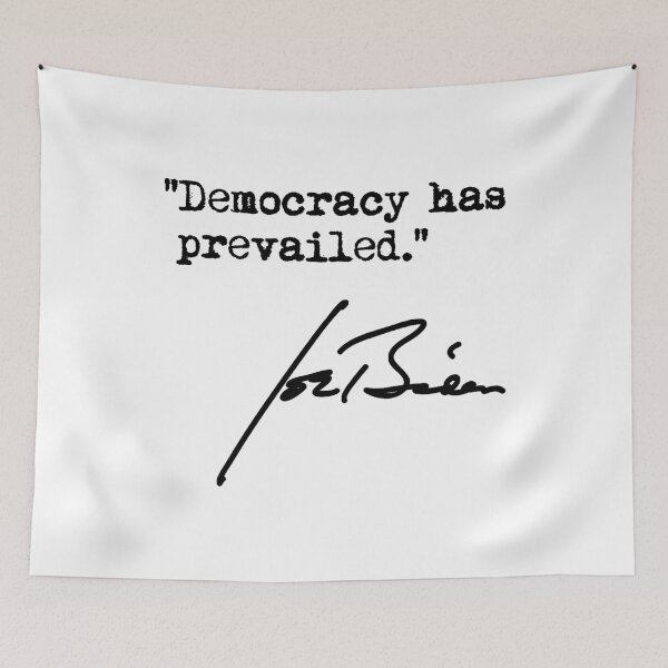 Item preview, Copy of Joe Biden - Democracy has Prevailed (black) designed and sold by Thelittlelord.