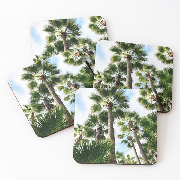 Item preview, Palm Trees Under the Open Blue Sky designed and sold by jeraldsimon.