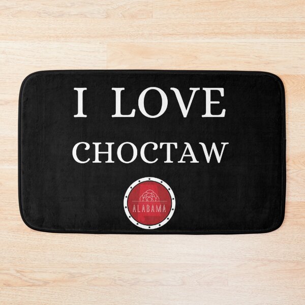 Item preview, I LOVE CHOCTAW | Alabam county United state of america designed and sold by Gatsbird Design.