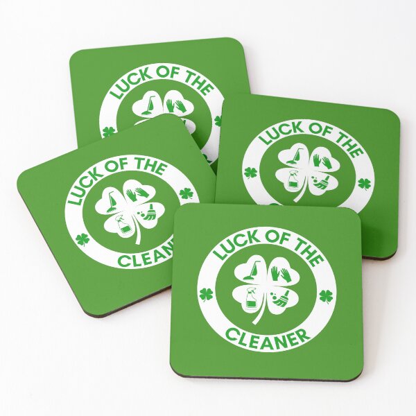 Item preview, Luck of the Cleaner St. Patricks Lucky Cleaning Design designed and sold by SavvyCleaner.