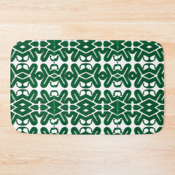 Item preview, Green Traditional Tapa Design designed and sold by Biz PNG.