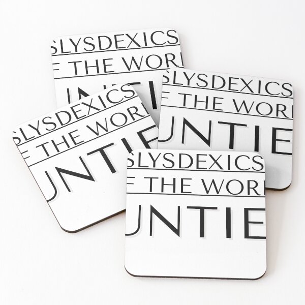 Item preview, Slysdexics of the World UNTIE! designed and sold by BigRedInclusive.
