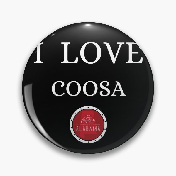Item preview, I LOVE COOSA | Alabam county United state of america designed and sold by Gatsbird Design.
