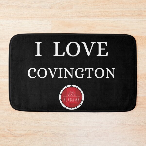 Item preview, I LOVE COVINGTON | Alabam county United state of america designed and sold by Gatsbird Design.