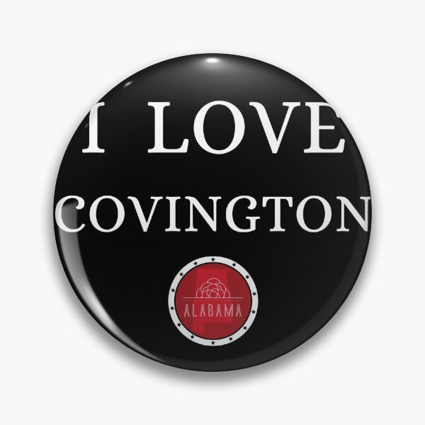 Item preview, I LOVE COVINGTON | Alabam county United state of america designed and sold by Gatsbird Design.