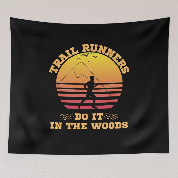 Item preview, Trail Runners Do It In The Woods sunset running mountains gifts designed and sold by YourgiftShop.