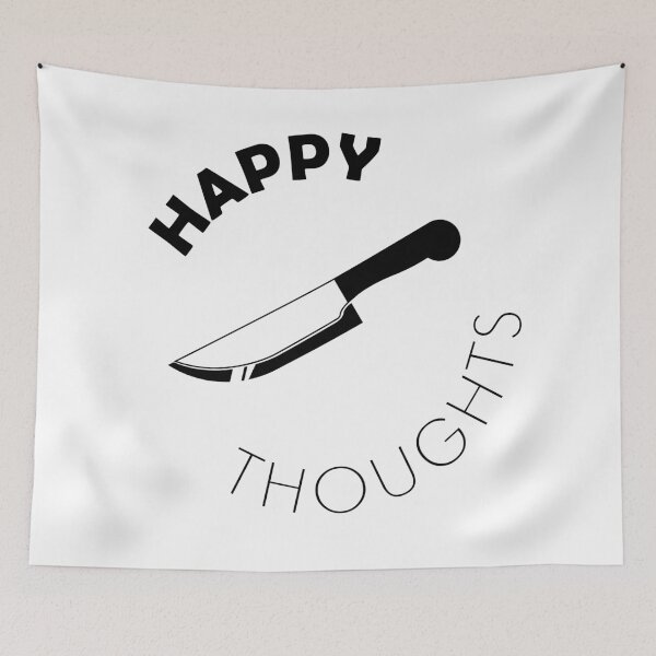 Item preview, Happy Thoughts Knife Design designed and sold by Abrahamjp.
