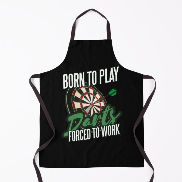 Item preview, Born To Play Darts Forced to Work designed and sold by JBDeszigns.