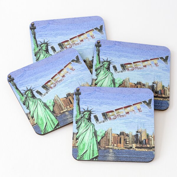 Item preview, The Statue of Liberty Digital Painting - Pintura Digital designed and sold by RazzArt.