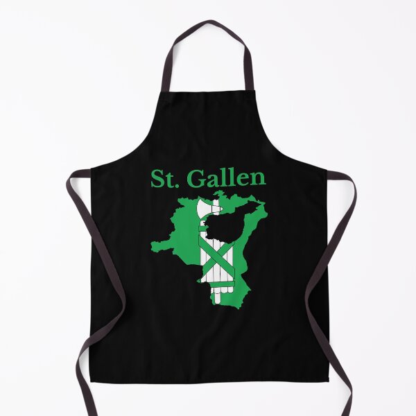 Item preview, Saint Gallen Canton Map Flag, Switzerland designed and sold by marosharaf.