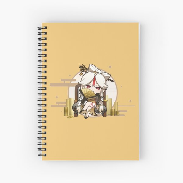Ningguang | Genshin Impact Stickers "Loaded" Spiral Notebook