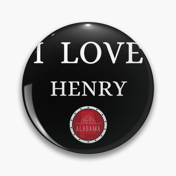 Item preview, I LOVE HENRY | Alabam county United state of america designed and sold by Gatsbird Design.