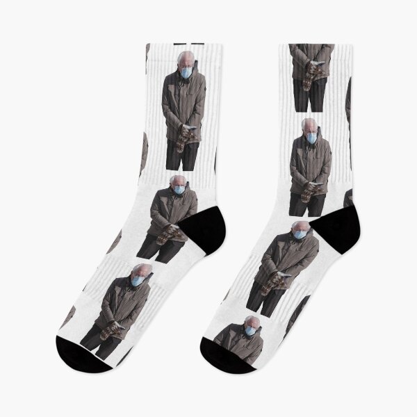 Item preview, Bernie Sanders and his mittens at Joe Biden's Inauguration 2021 designed and sold by tziggles.