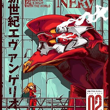 Artwork thumbnail, Neon Genesis Evangelion - Unit 02 (Remastered) by Myouism