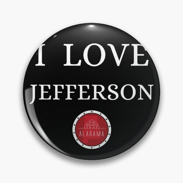 Item preview, I LOVE JEFFERSON | Alabam county United state of america designed and sold by Gatsbird Design.
