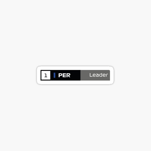 Erster Platz - Perez (Leader) Saison 2022 Sticker