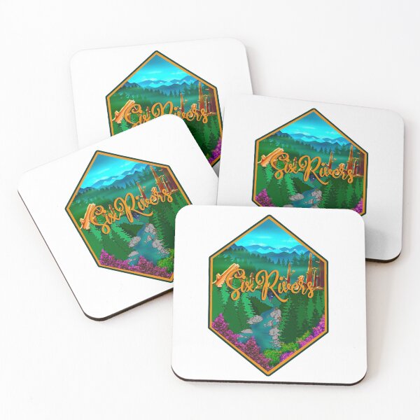 Item preview, Six Rivers CA designed and sold by CattGDesigns.