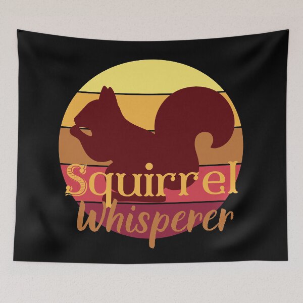 Item preview, Squirrel Whisperer | Cute Squirrel | Retro Squirrel Design designed and sold by DevlynnDesigns.