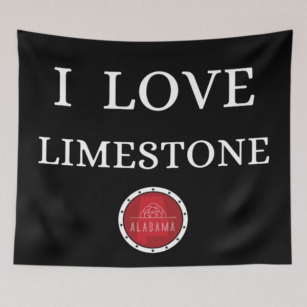 Item preview, I LOVE LIMESTONE | Alabam county United state of america designed and sold by Gatsbird Design.