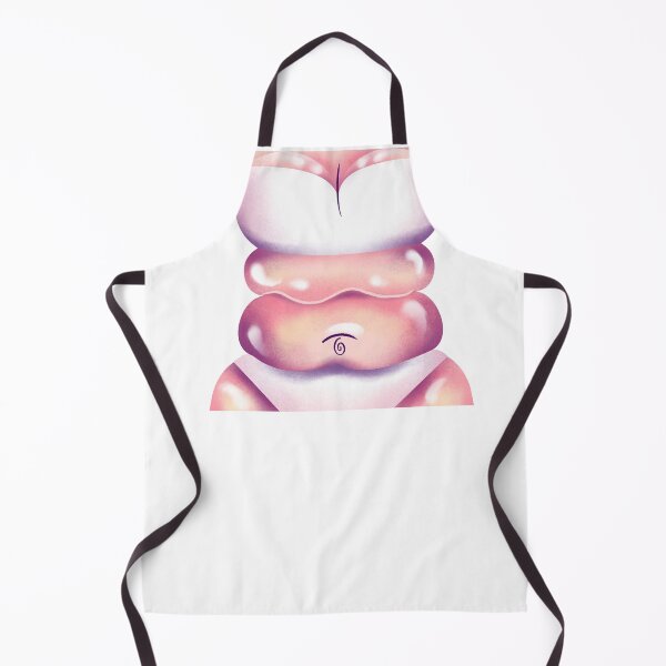 Item preview, cooking apron, funny human body, apron for cooks, chefs designed and sold by cathelkav.