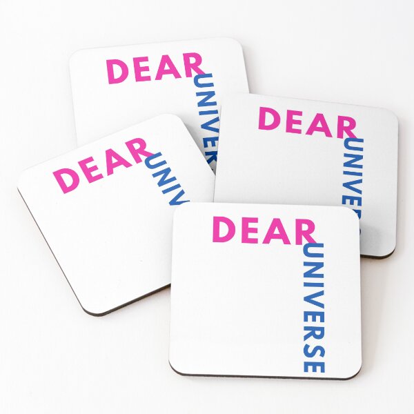 Item preview, Dear Universe Pink & Blue LOA Large Word Print designed and sold by LittleIconShop.